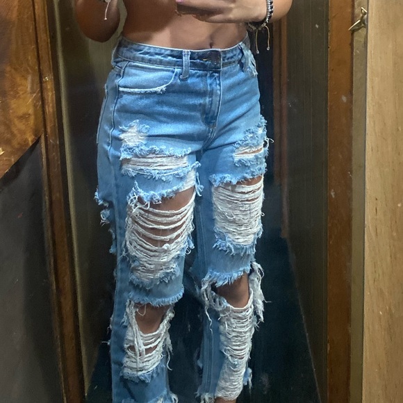 Cello straight jeans ripped - Picture 4 of 5